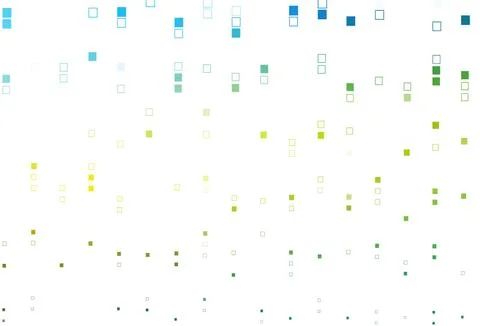 Light Blue, Yellow vector pattern with crystals, rectangles. イラスト素材