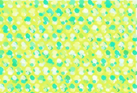 Light Blue, Yellow vector pattern with lava shapes. Stock Illustration