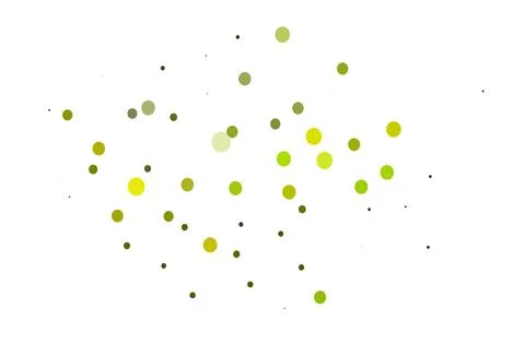 Light Blue, Yellow vector pattern with spheres. 스톡 일러스트