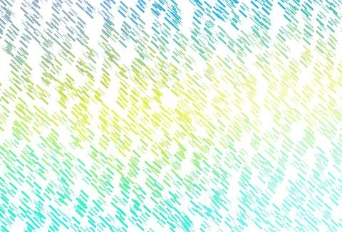 Light Blue, Yellow vector pattern with narrow lines. Stock Illustration