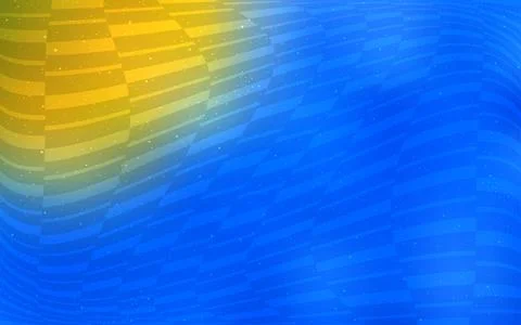 Light Blue, Yellow vector pattern with sharp lines. Shining colored illustrat イラスト素材