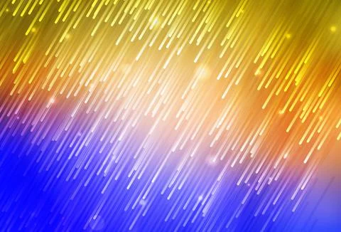 Light Blue, Yellow vector pattern with sharp lines. 스톡 일러스트