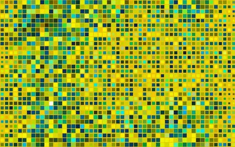 Light Blue, Yellow vector pattern in square style. 스톡 일러스트