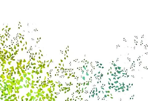Light Blue, Yellow vector pattern with chaotic shapes. Stock Illustration