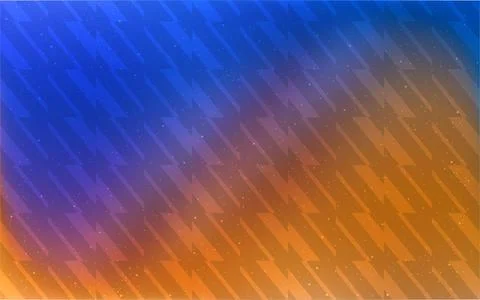 Light Blue, Yellow vector pattern with sharp lines. Lines on blurred abstract Stock Illustration