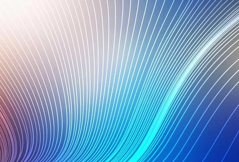 Light Blue, Yellow vector pattern with sharp lines. Stock Illustration