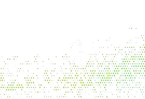 Light Blue, Yellow vector pattern in square style. Stock Illustration