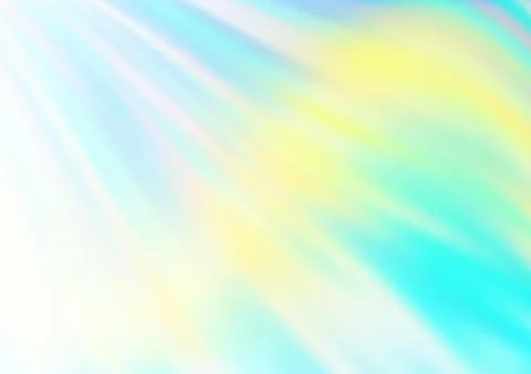 Light Blue, Yellow vector pattern with lava shapes. Stock Illustration