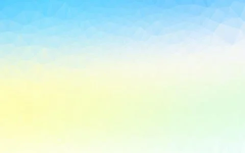 Light Blue, Yellow vector polygonal pattern. Illustrazione stock