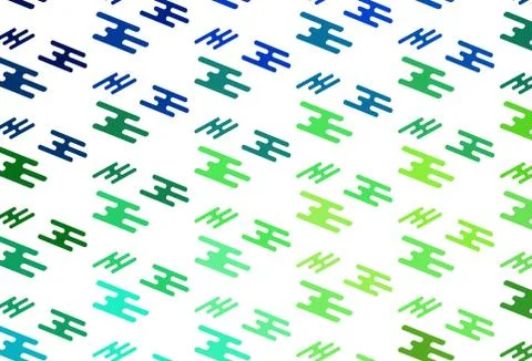 Light Blue, Yellow vector template with repeated sticks. Stock-Illustration