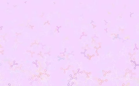 Light Blue, Yellow vector template with artificial intelligence structure. Stock Illustration