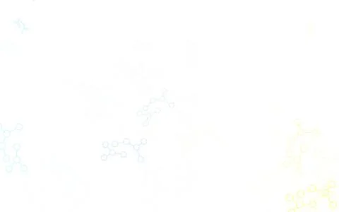 Light Blue, Yellow vector texture with artificial intelligence concept. Stockillustratie