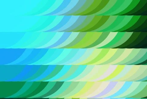 Light Blue, Yellow vector texture with abstract forms. Stock Illustration