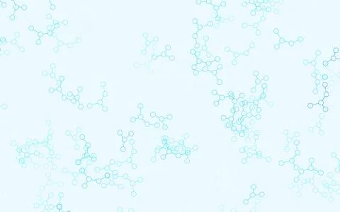 Light Blue, Yellow vector texture with artificial intelligence concept. Stock Illustration