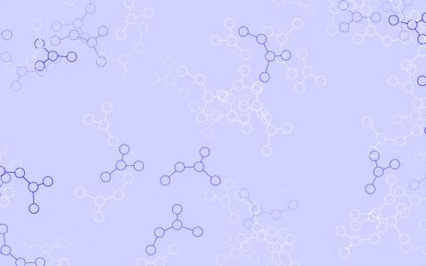 Light Blue, Yellow vector texture with artificial intelligence concept. Stock Illustration
