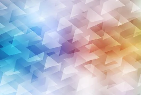 Light Blue, Yellow vector texture in rectangular style. Stock Illustration