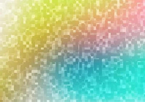 Light Blue, Yellow vector texture in rectangular style. 스톡 일러스트