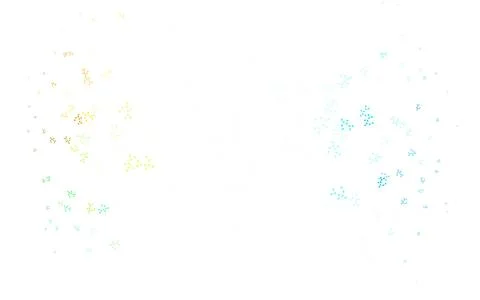 Light Blue, Yellow vector texture with artificial intelligence concept. Illustrazione stock