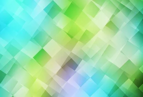 Light Blue, Yellow vector texture in rectangular style. Stock Illustration