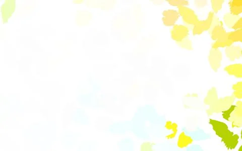 Light Blue, Yellow vector texture with abstract forms. Stock Illustration