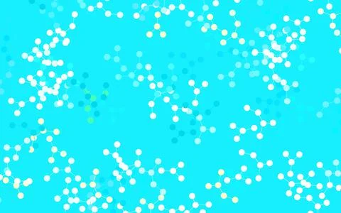 Light Blue, Yellow vector texture with artificial intelligence concept. Stock Illustration