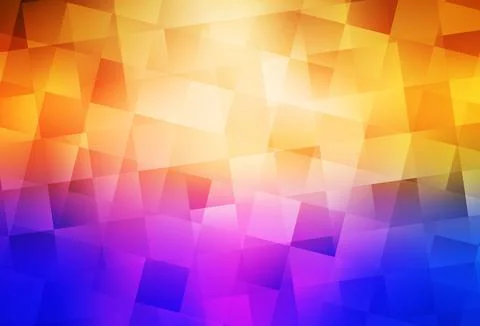 Light Blue, Yellow vector texture in rectangular style. Stock Illustration