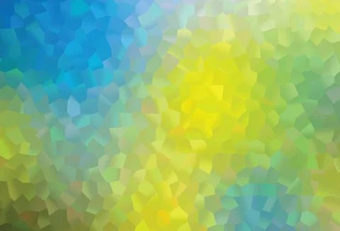 Light Blue, Yellow vector texture with colorful hexagons. Stock Illustration