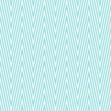 Light blue zigzag seamless pattern. Chevron fabric texture. Abstract zig zag Stock Illustration