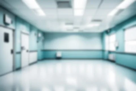 Light blurred background. The blank hall of an office or medical institutio.. Stock Photos