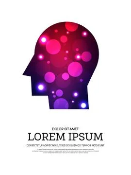 Light bokeh abstract background Illustrazione stock