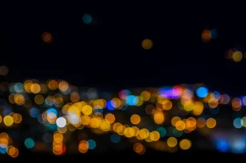 Light Bokeh Background Fotos Stock