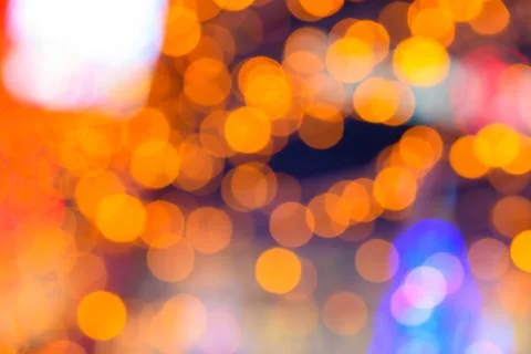 Light with bokeh defocused background Stock Photos