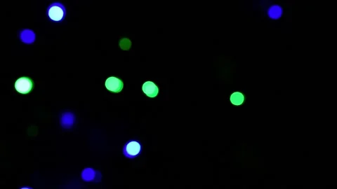 Light bokeh effect, black  background Stock Footage 162680857