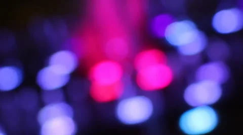 Light Bokeh Of LED Lamp Stock Footage 41242504