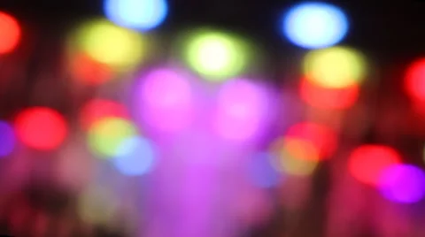 Light Bokeh Of LED Lamp Stock Footage 41243613