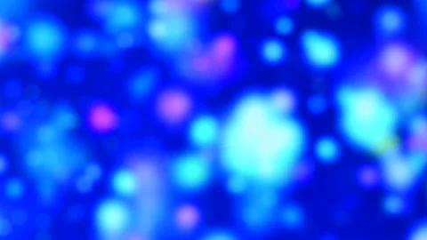 Light bokeh motion in blue background Stock Footage 136887703