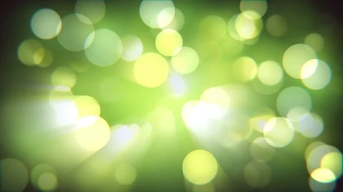 Light bokeh nature fresh effect. Blurred spring forest. Magical shiny abstract Stock Footage 100120209