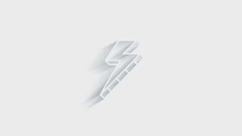 Light bolt icon isolated on white background. Accounting symbol. Business Stock Footage 151522640