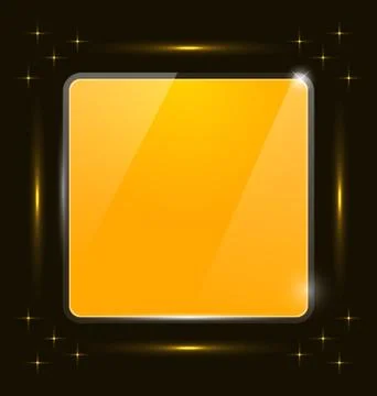 Light box panel for your advertise Illustrazione stock