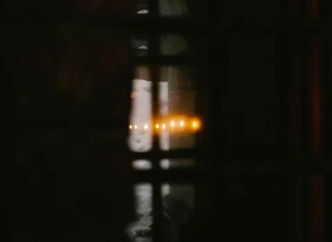 Light in the box tonight Stock Photos