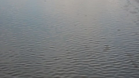 Light breeze on the water surface Vídeo Stock 141374076