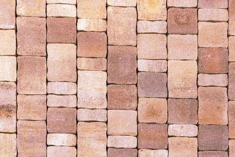 Light brick stone material pattern texture surface background Stock Photos