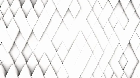 Light bright clean minimal rhombic grid pattern Stock Footage 95569138