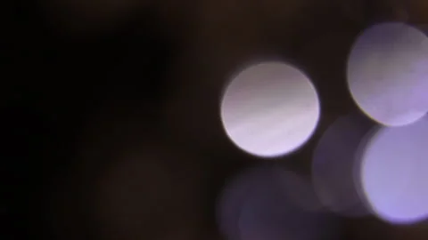 The light of bright lights in the darkness on the right Video stock 309333943