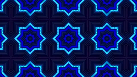 Light Bright Neon Panel Looped Video 库存影片 162745769