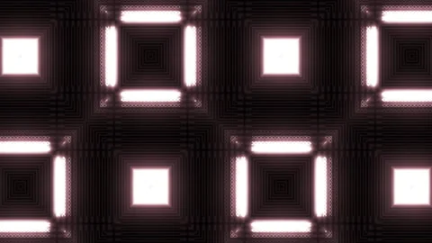 Light Bright White Flashing Panel Looped Video Stock Footage 162818923