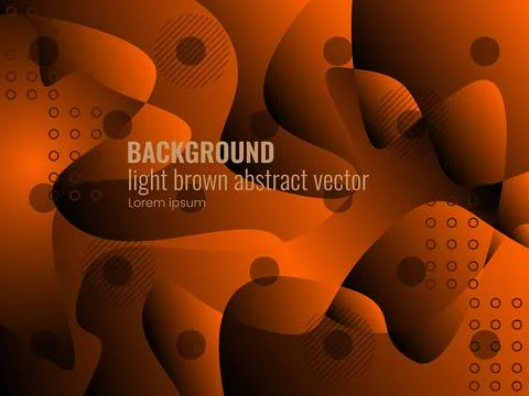 Light brown abstract vector background Stock Illustration