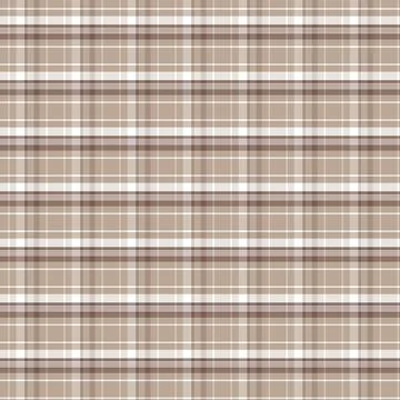 Light Brown Checkered Grid Seamless Pattern for Fabric Print and Wallpaper 스톡 일러스트