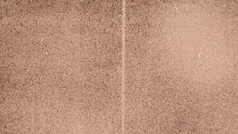 Light Brown Cross Grain Halftone Paper Texture with Subtle Vintage Print Video stock 328742818