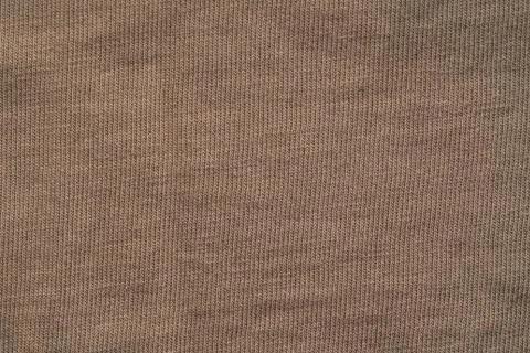 Light brown fabric texture close, macro shot Stock Photos